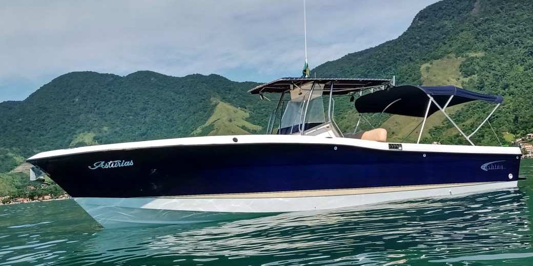 Passeio de Lancha Fishing em Ilhabela